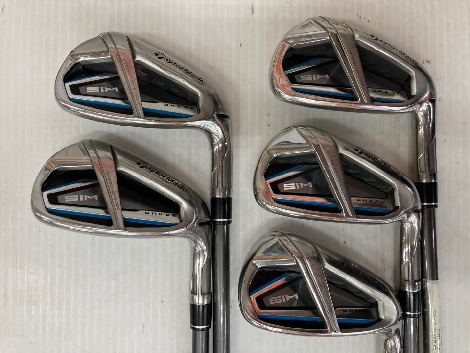 テーラーメイド SIM MAX OS　AW TENSEI TM60 R 新品 SIM MAX・OS｜テーラーメイド｜アイアンセット｜TENSEI BLUE TM60