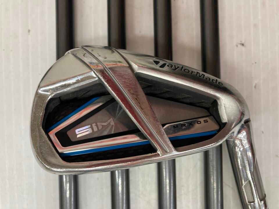 テーラーメイド SIM MAX・OS TENSEI BLUE TM60 Sフレックス アイアン