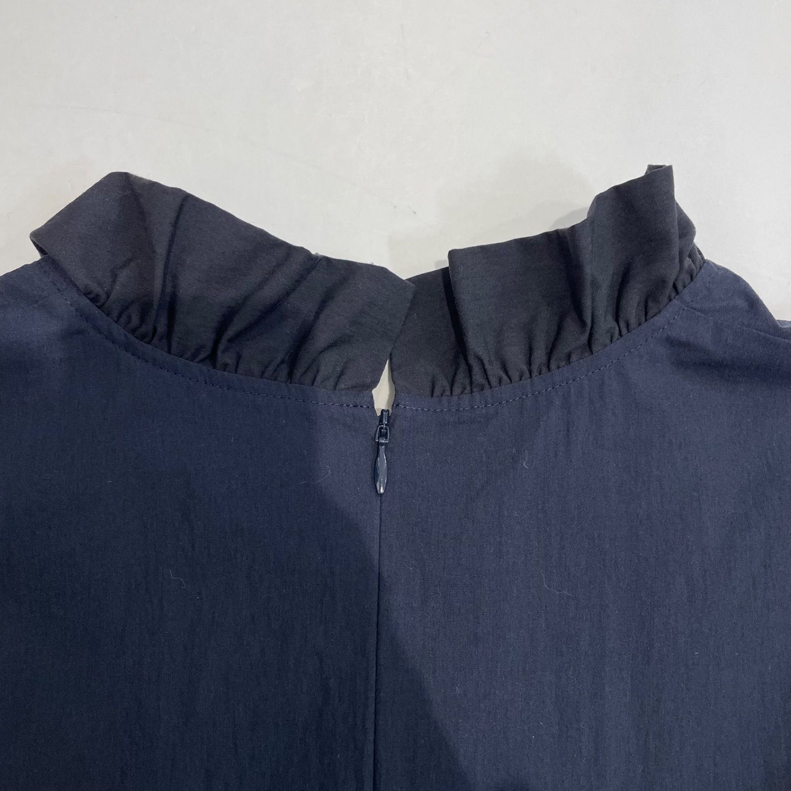 UNITEDARROWS ユナイテッドアローズ カシュクールフリルギャザー 