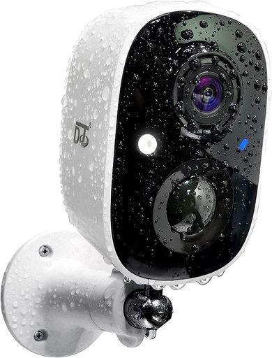 完全無線電池式-夜間カラー撮影 防犯カメラワイヤレス電池式防犯カメラ屋外屋内使用 監視カメラ1080 Pカラーナイトビジョン暗視撮影双方向音声警報通知動体感知アラームAI分析技…