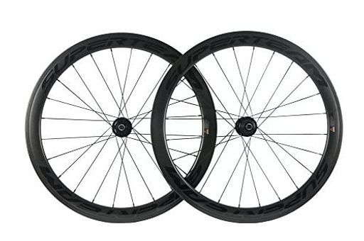 カーボンファイバーロードディスクブレーキホイールセット50 mmクリンチャーホイール25 mm幅 Center-LockThru-AxleTypeFront 12*100 mmRear 12*142 mm