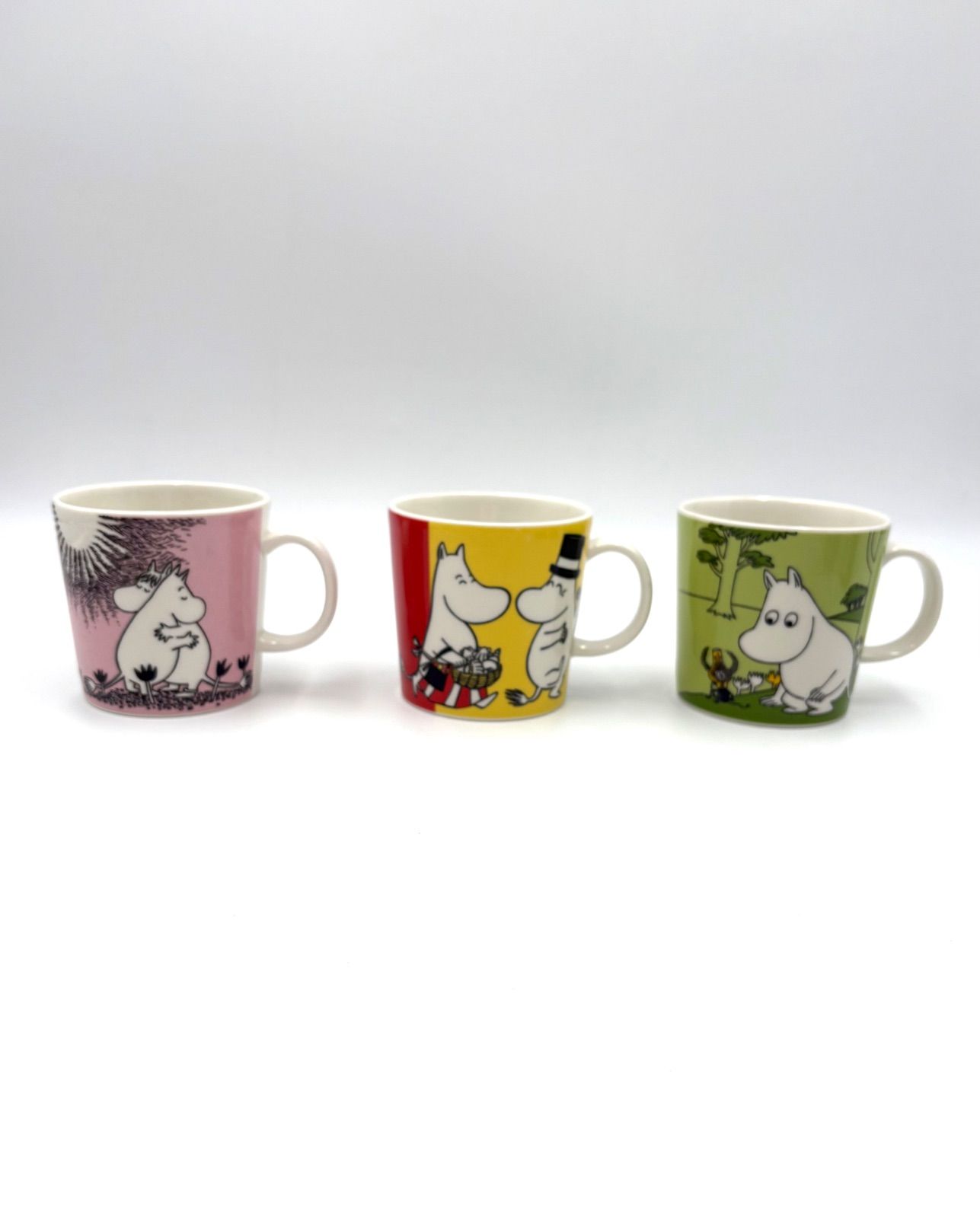 ARABIA アラビア ムーミン ラブ ムーミンファミリー クラシックマグ ニョロニョロ スティンキー モラン マグカップ セット