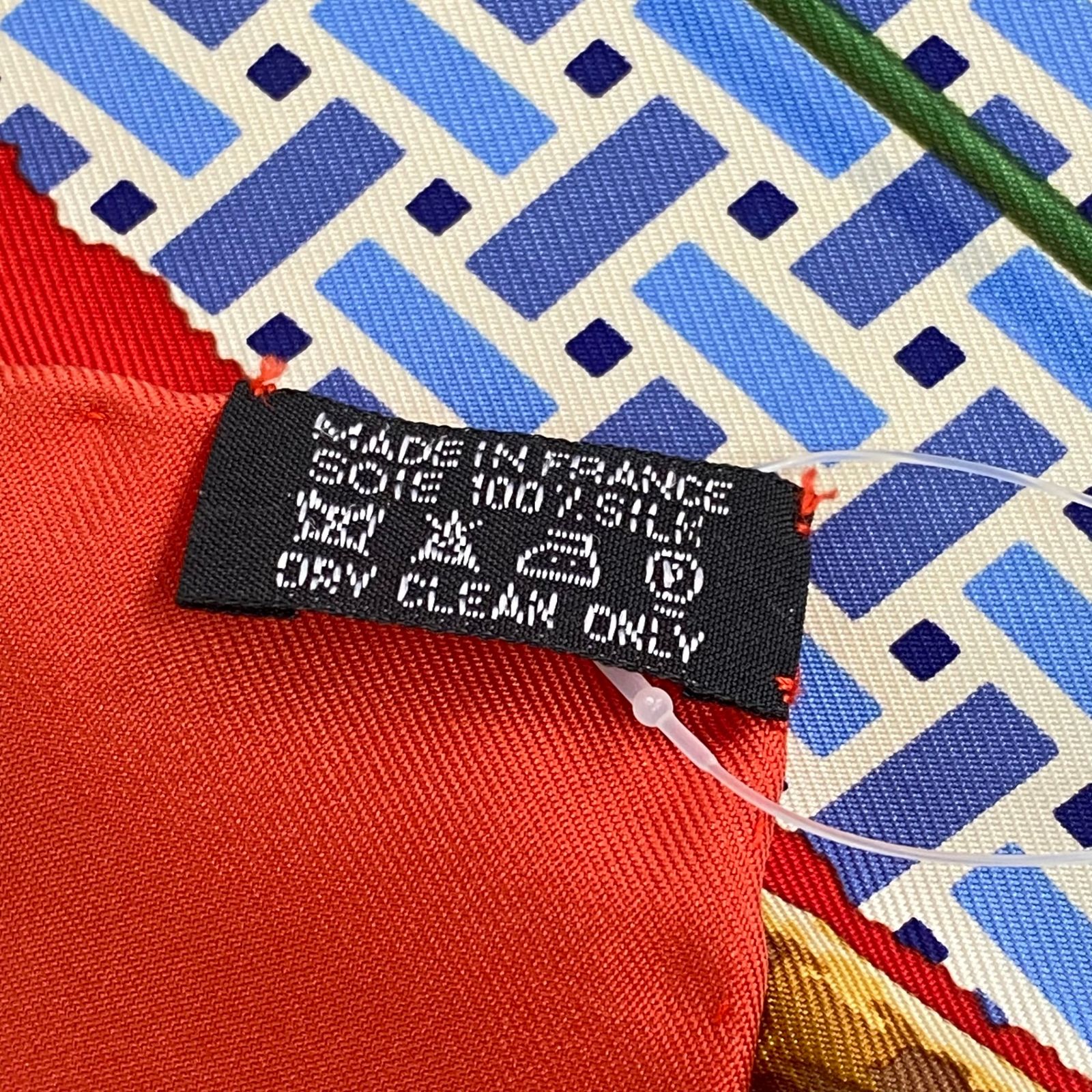 極美品 HERMES エルメス スカーフ シルク カレ90 LE ROBINSON CHIC