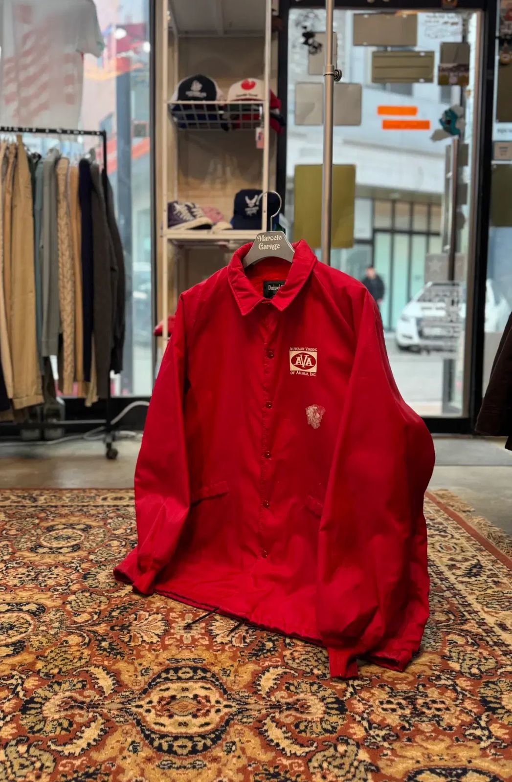 USA ヴィンテージ フリース コーチ ジャケット XXL 531