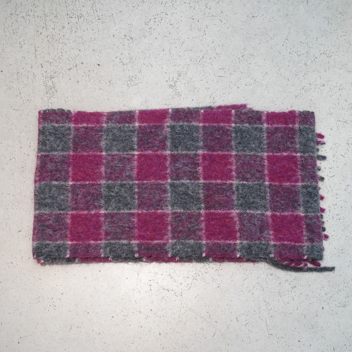 正規 美品 24AW OUR LEGACY アワーレガシー ESTATE SCARF PINK FUZZY