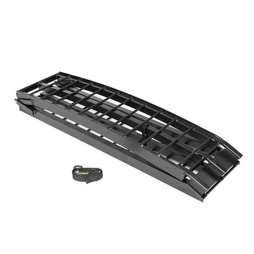 キジマ Kijima バイクパーツ湾曲ラダーレール折り畳み式メタルフィールド308 x 2100 mm最大積載量339 kgブラックZ 9-22-012