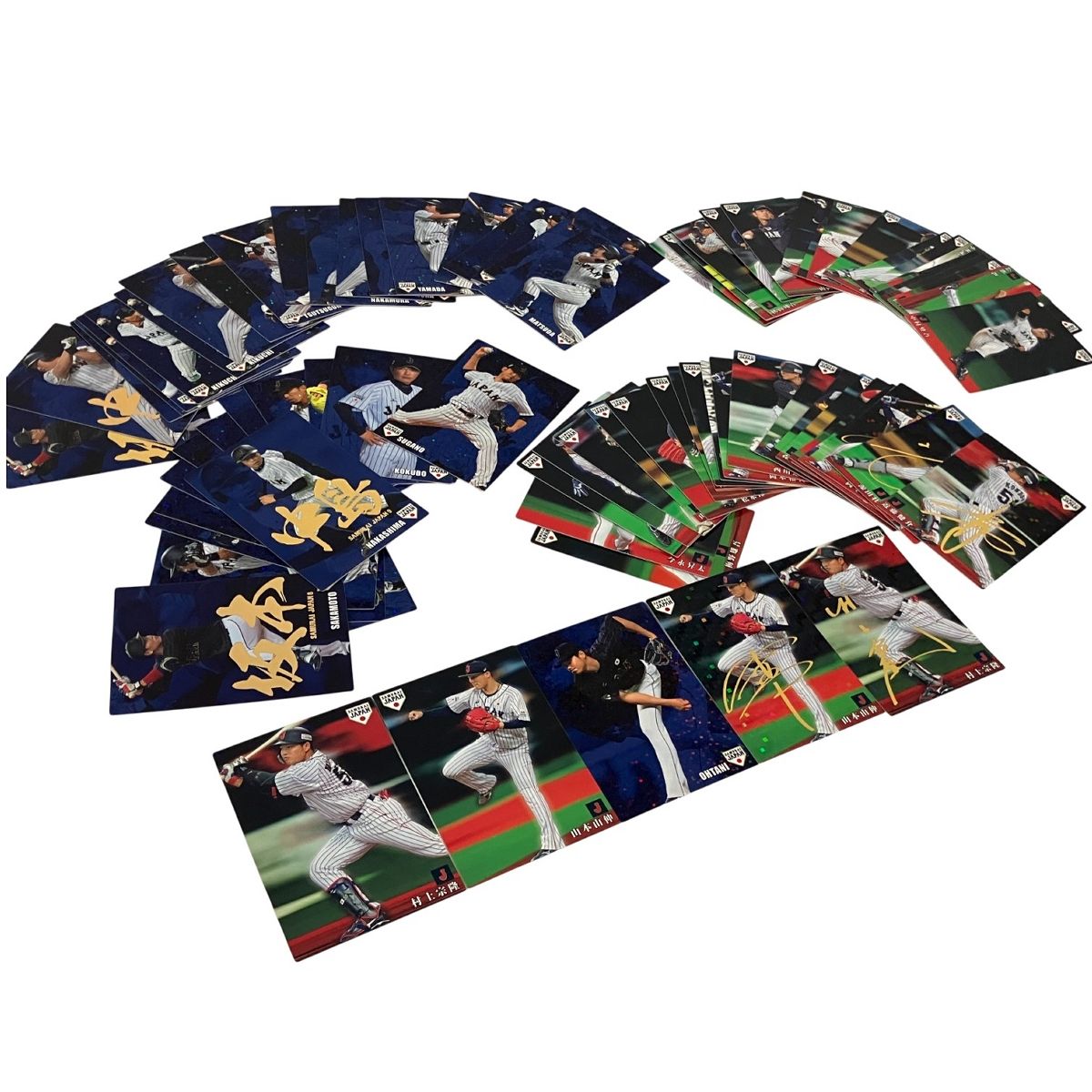 Calbee カルビー プロ野球チップス 侍ジャパン 2016 2019 大谷翔平 上宗隆 山本由伸 など キラカード サインカードおまとめ