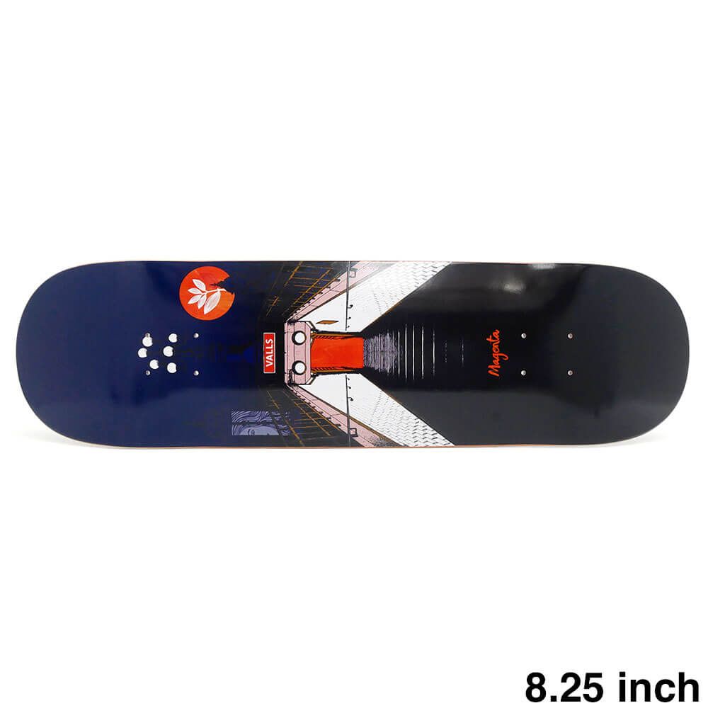 MAGENTA DECK マゼンタ デッキ LEO VALLS METRO ORANGE STAIN 8.25 スケートボード スケボー