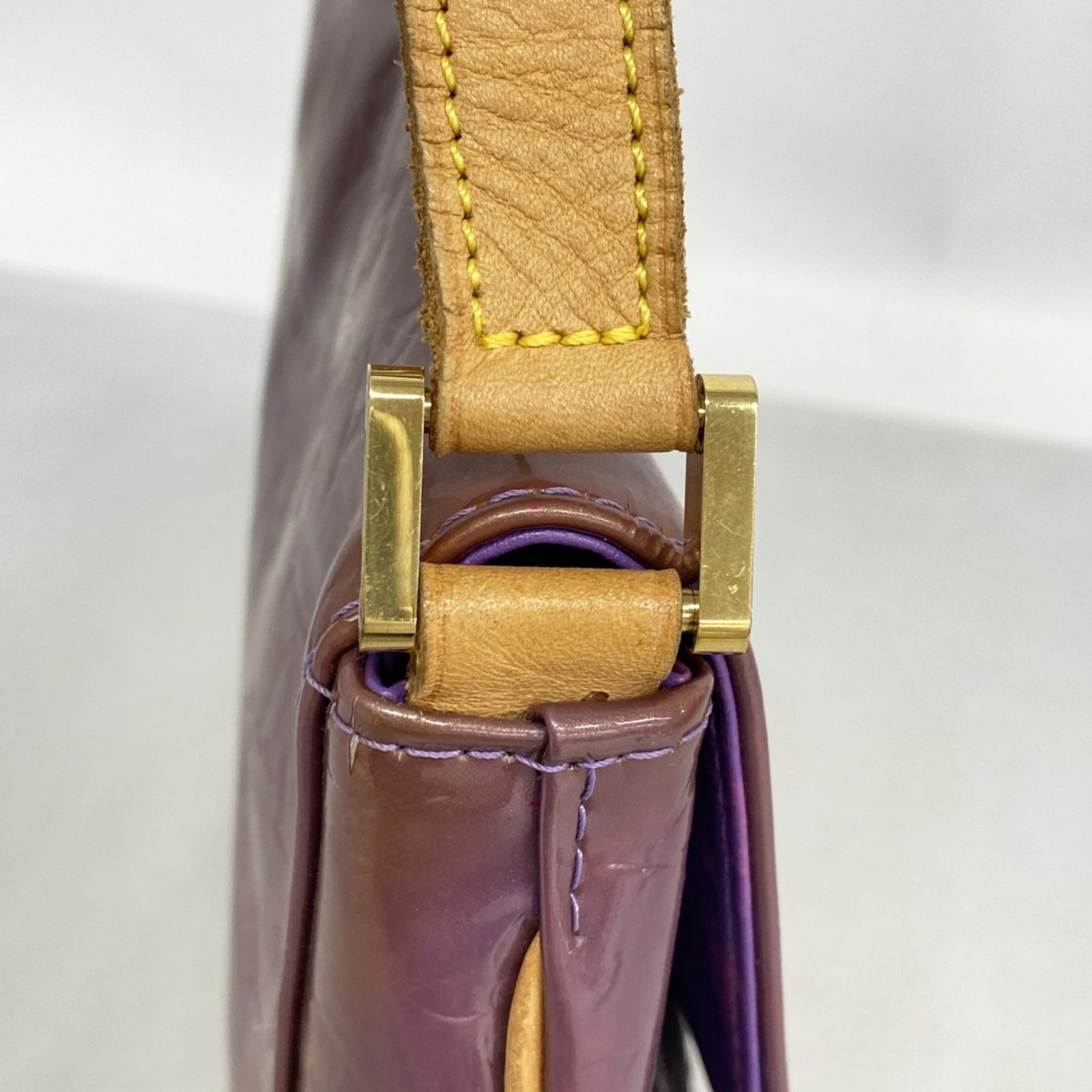 【5pb1884】ルイヴィトン ショルダーバッグ ヴェルニ トンプソンストリート M91095 ヴィオレ【中古】レディース ルイ・ヴィトン(Louis Vuitton) ルイ・ヴィトン ショルダーバッグ