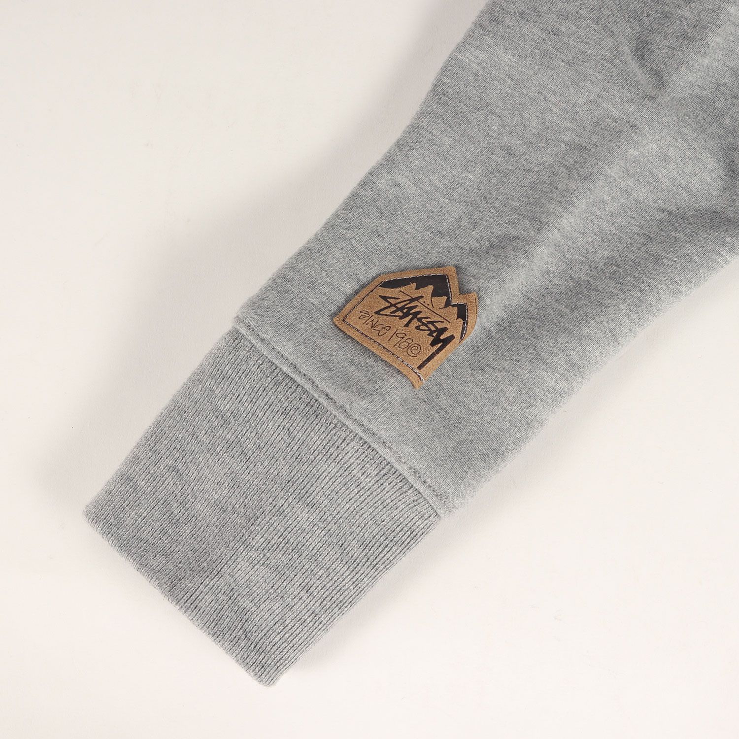 美品】STUSSY ステューシー パーカー グレー サイズ:S | 00s ワッペン