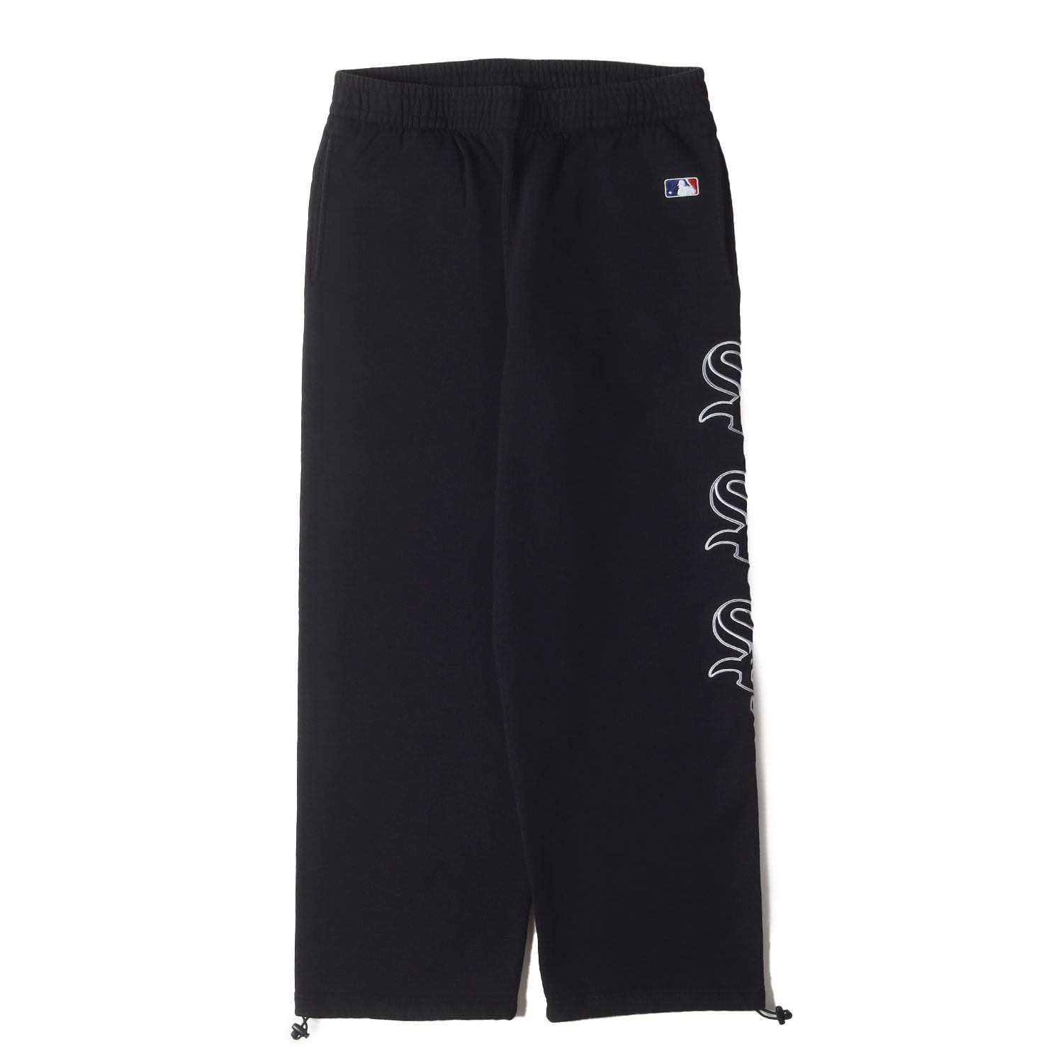 Supreme シュプリーム パンツ ブラック 黒 サイズ M | 25 AW Chicago White Sox アップリケロゴ スウェットパンツ Sweatpant ボトムス ズボン オフィシャルコラボ メンズ