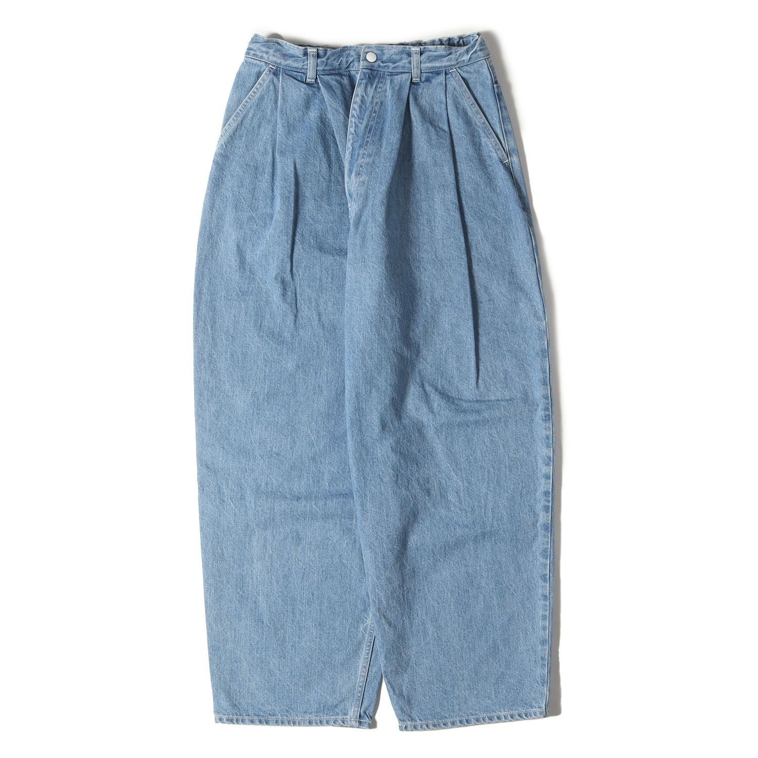 ARTE POVERA アルテポーヴェラ パンツ インディゴ サイズ:M | 2タック ワイド イージーデニムパンツ | ボトムス ズボン【メンズ】【中古】【K4660】 ARTE POVERA アルテポーヴェラ パンツ インディゴ サイズ:M | ユーズド