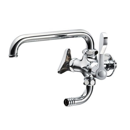 SANEI サンエイ 厨房用二口水栓レバーハンドル 90度開閉内地 寒冷地共用E 2310-13