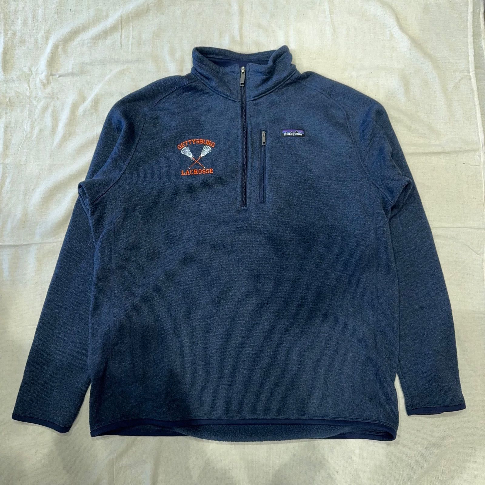 Patagonia ベターセーター ハーフジップ フリース 刺繍ロゴ メンズXL