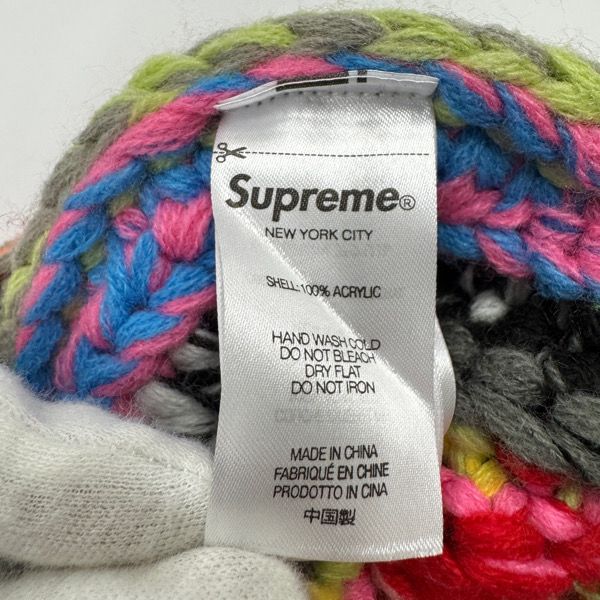 Supreme/シュプリーム【23AW】Hand Tied Beanie Multicolor/ハンド