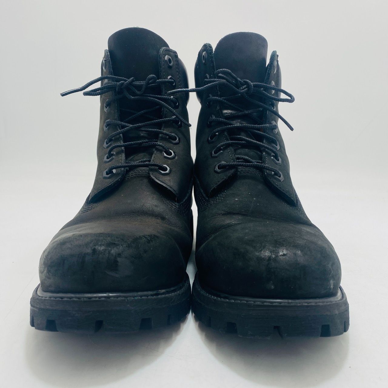 Timberland ティンバーランド ワークブーツ 7ホール レースアップ US 8 黒