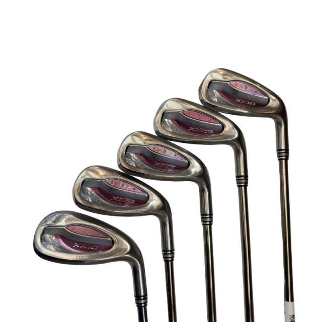 ダンロップ XXIO 2025 5 S ボルドー レディース アイアンセット IR リシャフト フレックスその他 女性用 右利き 右用 Cランク ゴルフクラブ