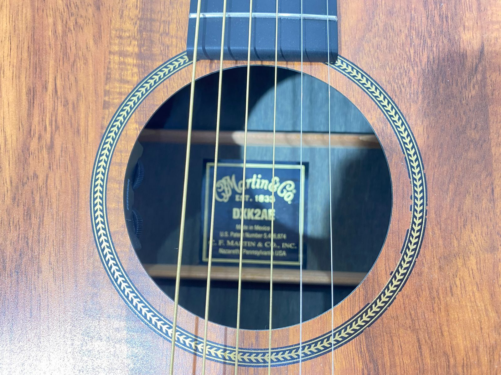 美品　Martin　DXK2AE　エレアコ　マーチンハードケース付き　生産完了 七重浜店61-2-071226] 中古品 Martin DXK2AE マーティン エレアコ