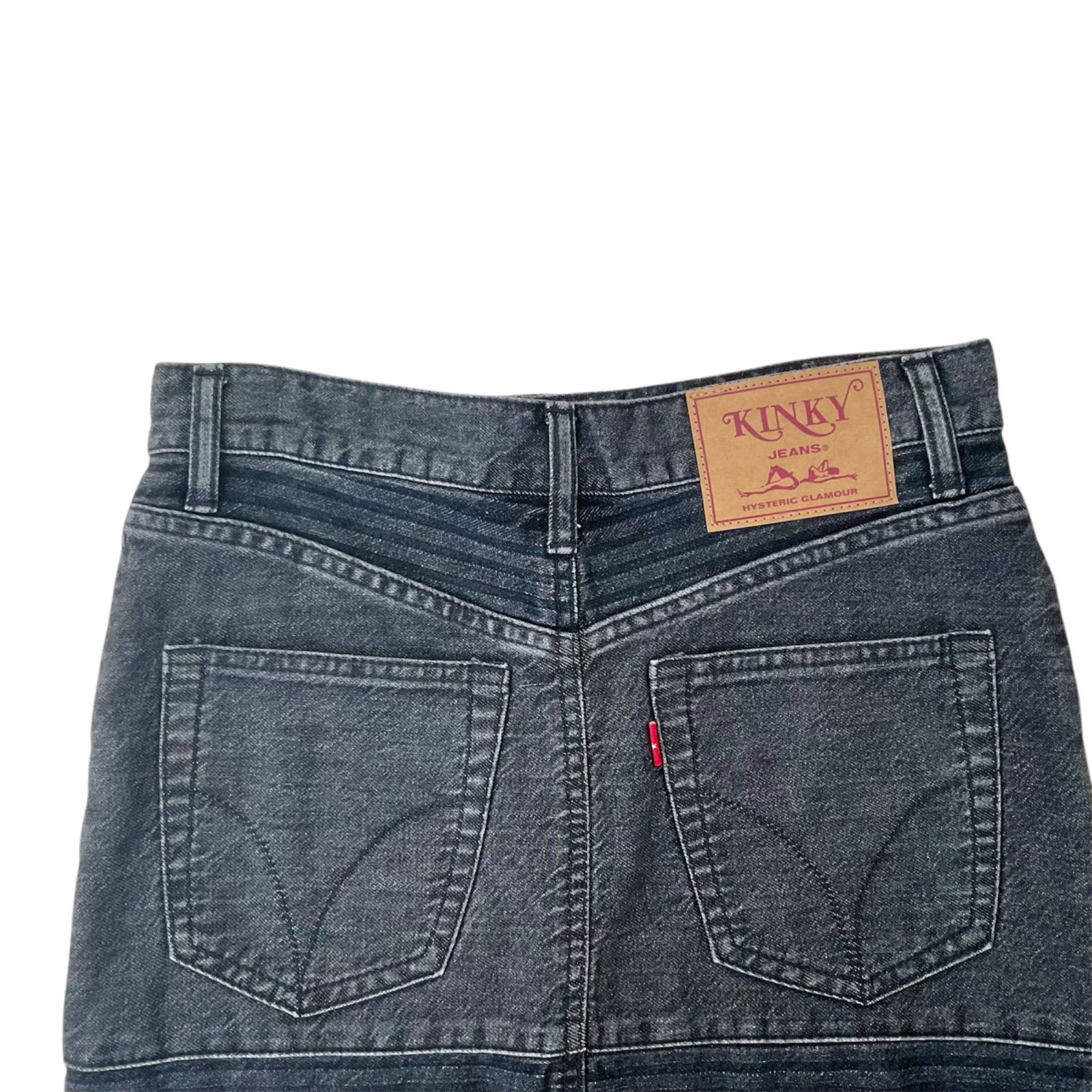 ⭐️HYSTERIC GLAMOUR ⭐️ ウミヘビ KINKY JEANS スクラッチ デニム