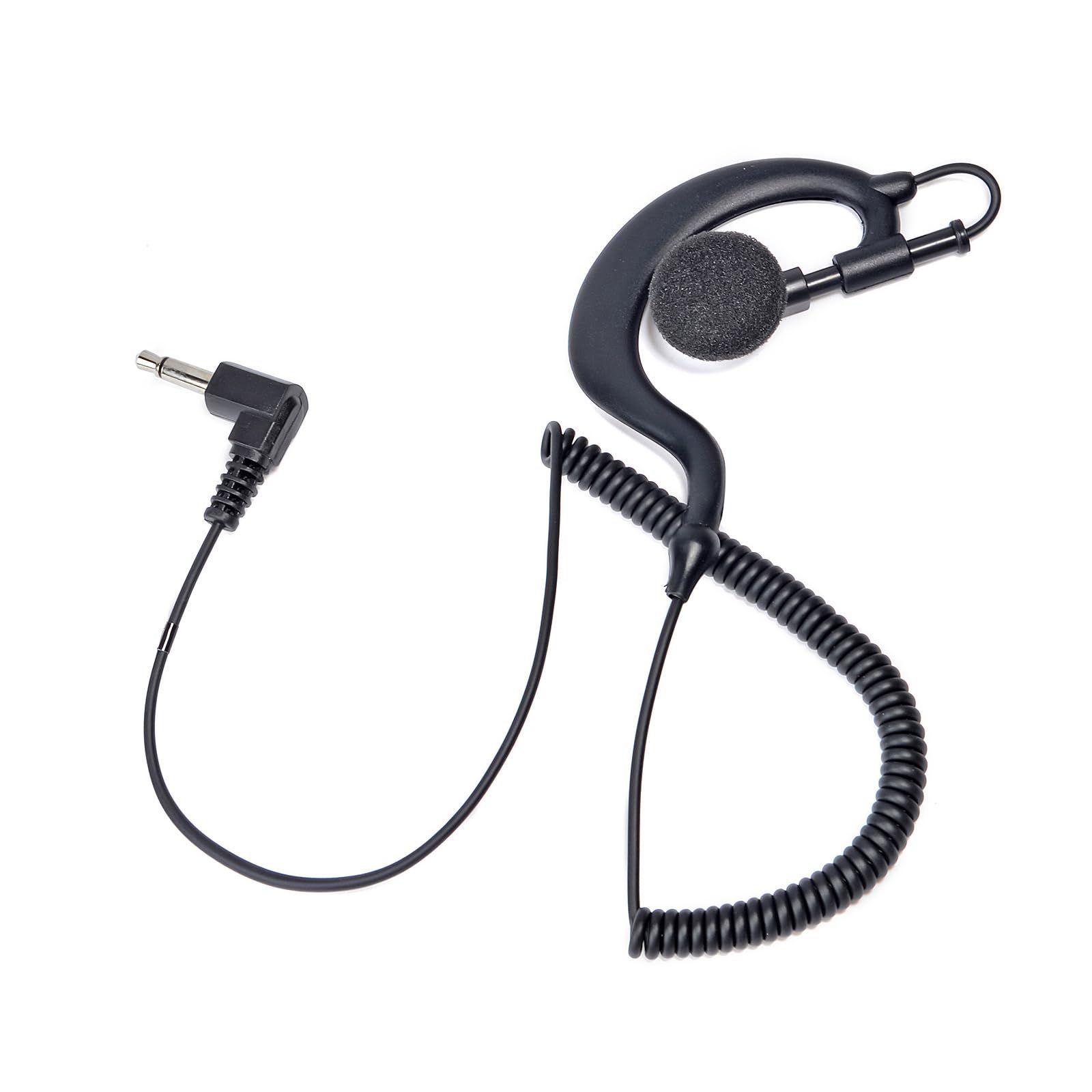 イヤホン Rag 新品 HYS TC-617 耳掛け イヤホン φ3.5mm 1ピンL型コネクタ 片耳 無線