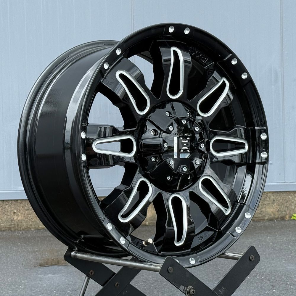 品 LEXXEL Balano ランクル250 | ランクル300 対応 17 x 8.0 35 139.7-6 H 17インチ ホイールのみ アルミホイール 4本セット