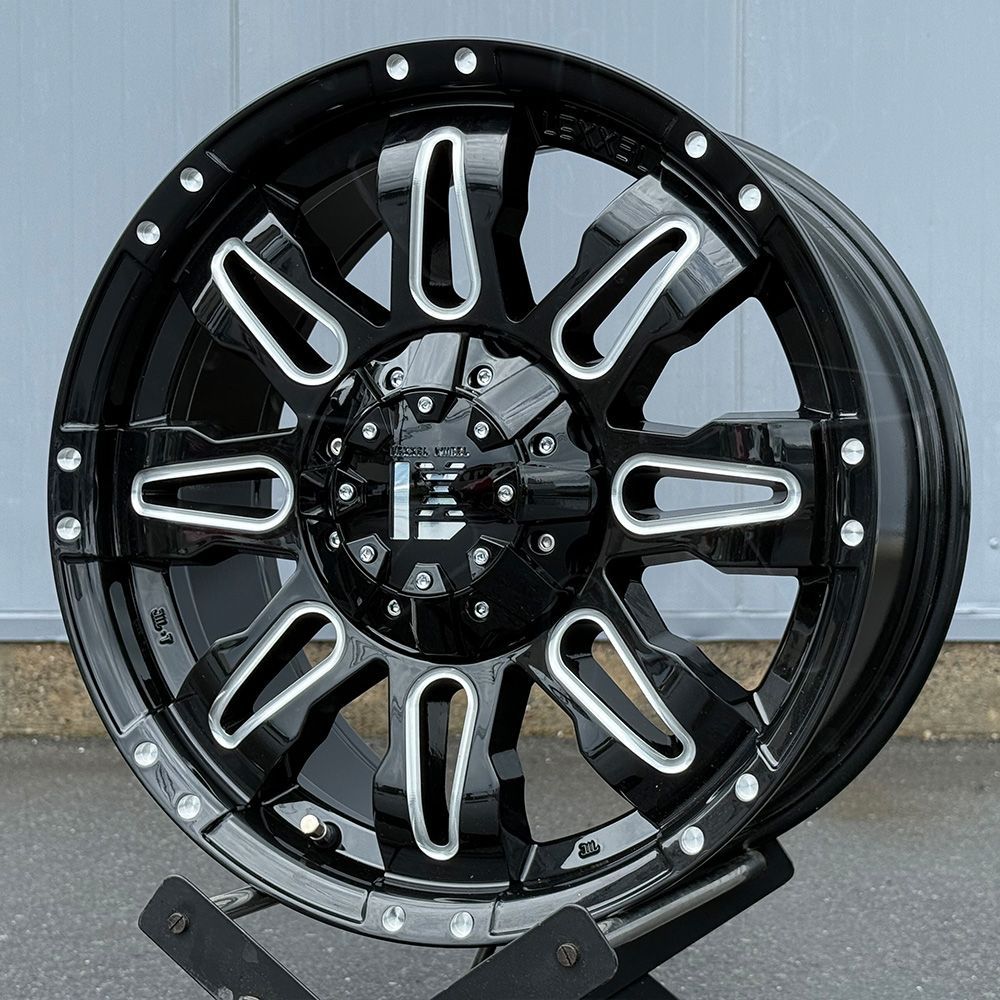 品 LEXXEL Balano ランクル250 | ランクル300 対応 17 x 8.0 35 139.7-6 H 17インチ ホイールのみ アルミホイール 4本セット