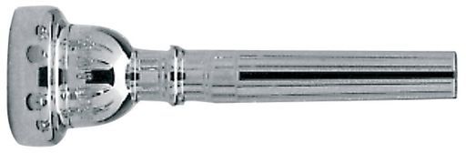 バックトランペットマウスピース18 C銀メッキ仕上げ