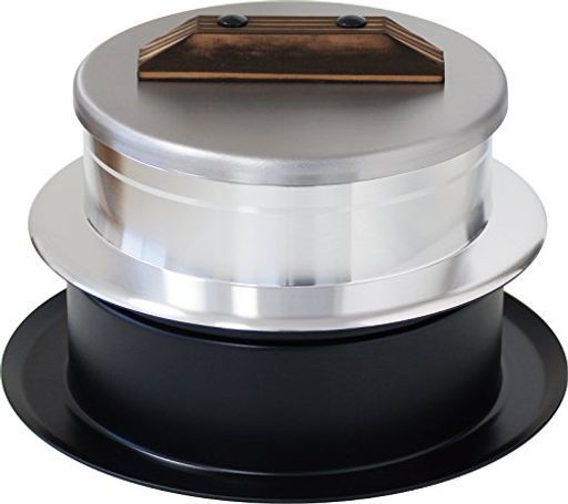 釜飯ご飯窯5合ガス火 アルミ製日本製謹製釜炊き三昧シルバー