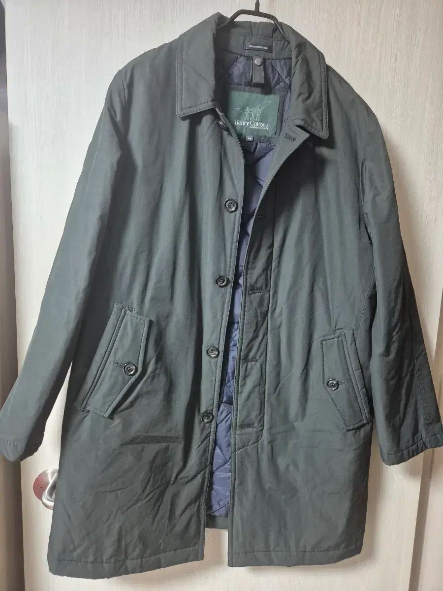 ヘンリーコットンズ グースダウン インナー パイロットコート 100 チェスターコート ジャケット アウター メンズ
