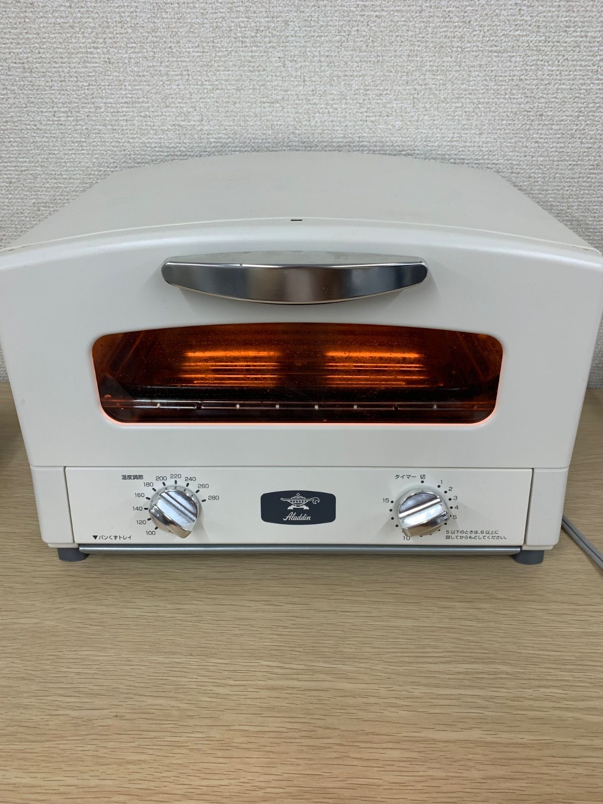 ÷0 通電 アラジン グラファイトトースター オーブントースター AET-GS 13 N 2021年製 電化製品 2