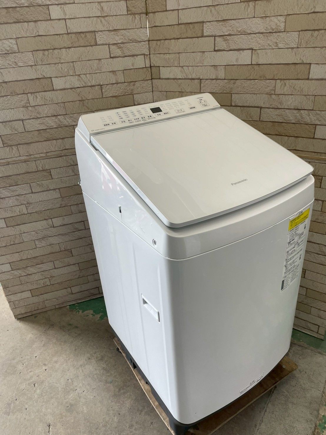 大阪 3か月保障付き 分解洗浄済み 洗濯機 パナソニック 8 kg 2025年 NA-FW 80 K 9 IS-1177