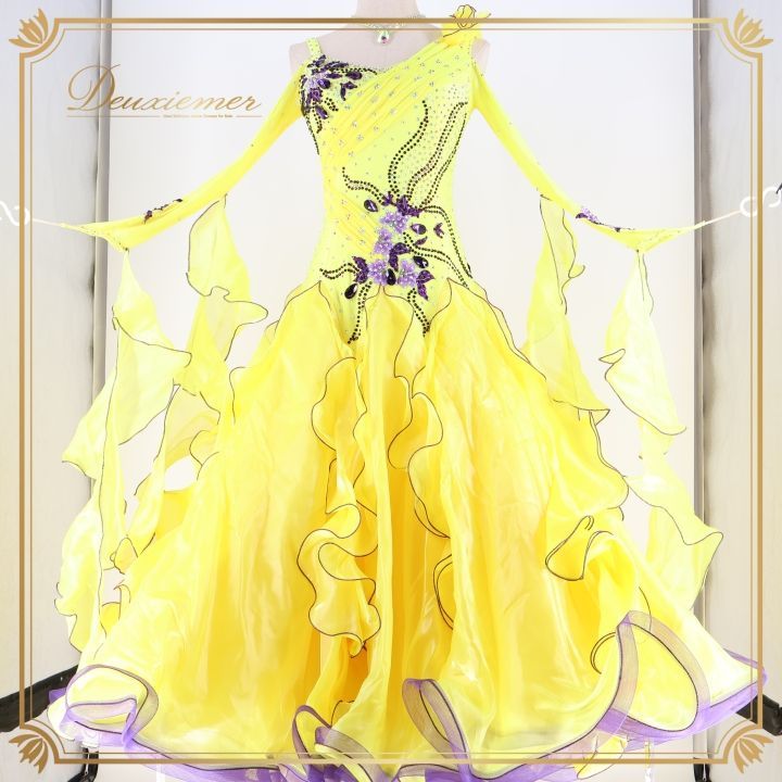 社交ダンス 衣装 スタンダードドレス ワンピース ドレス スタンダード