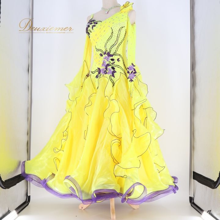 社交ダンス 衣装 スタンダードドレス ワンピース ドレス スタンダード