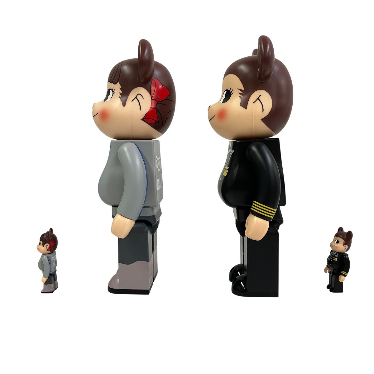MEDICOM TOY BE@RBRICK for ANA CAPTAIN ポコちゃん & CA10代目 ペコ