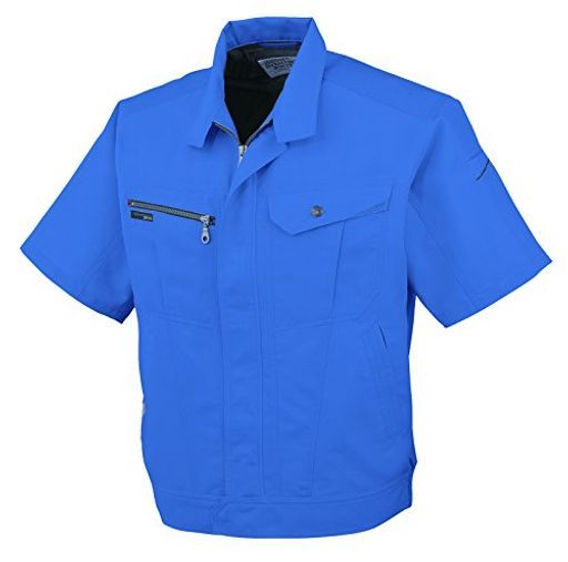 コーコス信岡 AS-720半袖ブルゾン ルブルー4 L