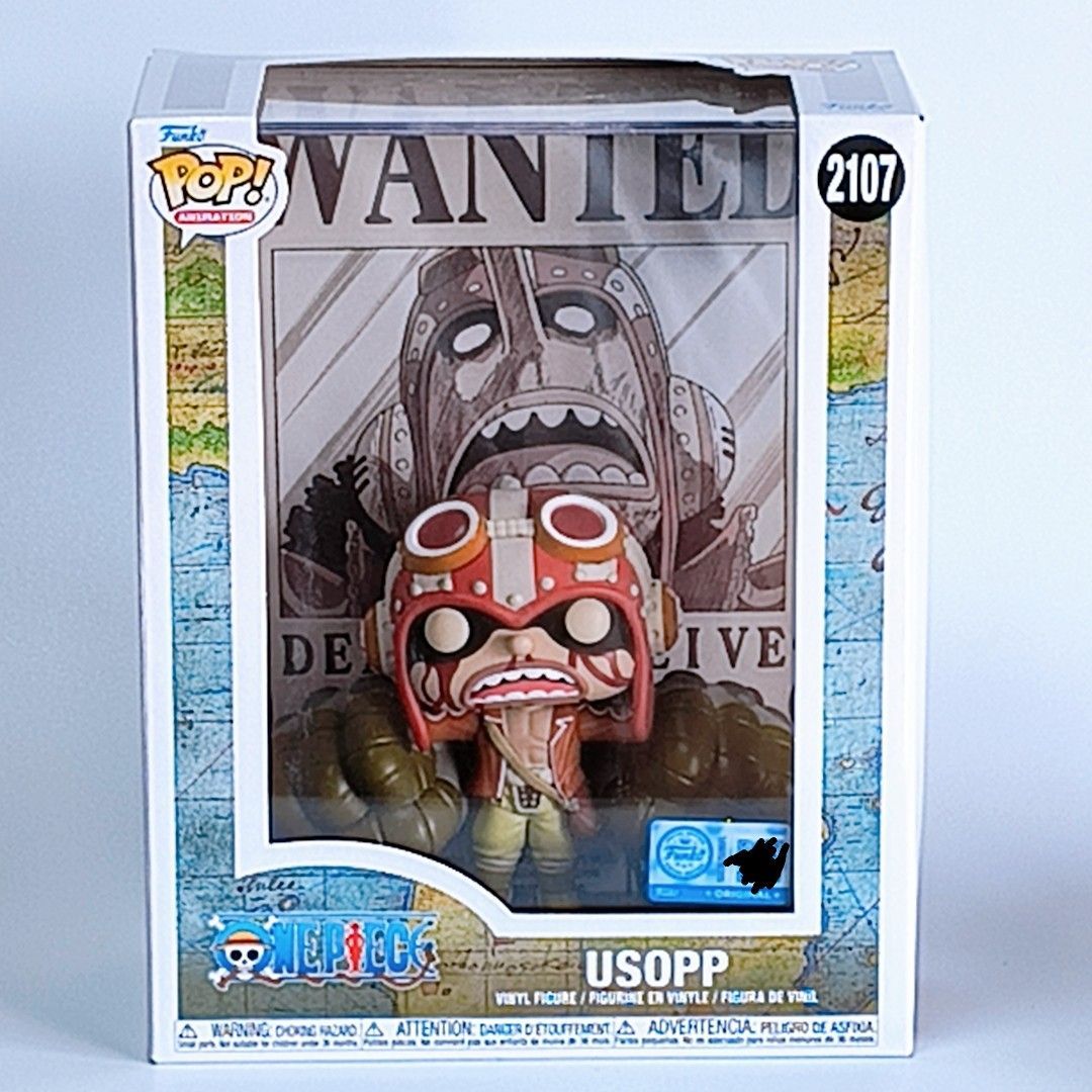 ファンコポップ ワンピース ウソップ 手配書背景付き 新品未開封・日本未発売】FUNKO POP! Poster ワンピース ウソップ