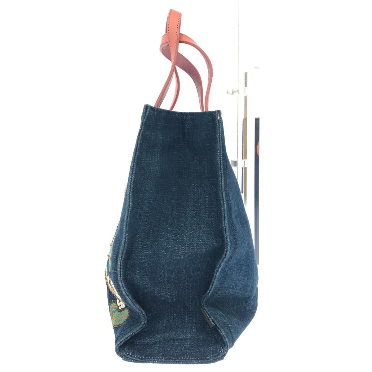 Think Bee シンクビー トートバッグ 和柄/ハート/スパンコール