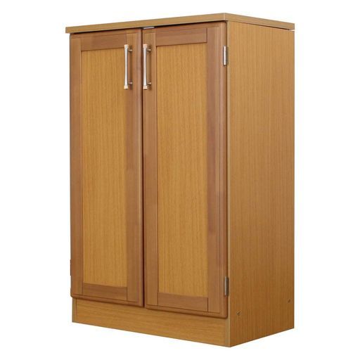 シンプルシューズキャビネット 幅60 cm ナチュラル