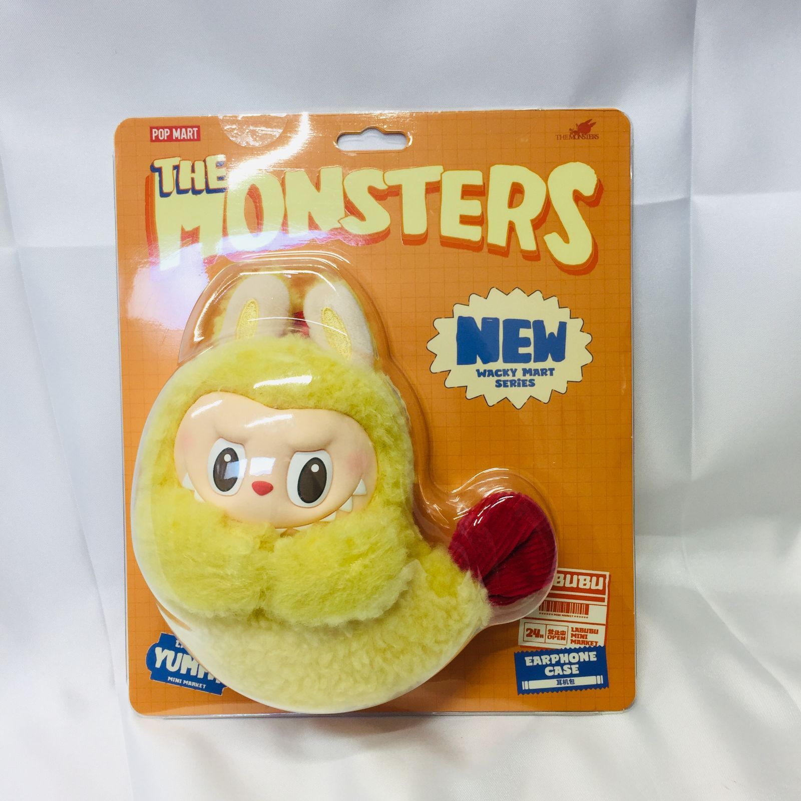 S【ラブブ】POPMART ラブブ THE MONSTERS Wacky Mart イヤホンケース 
