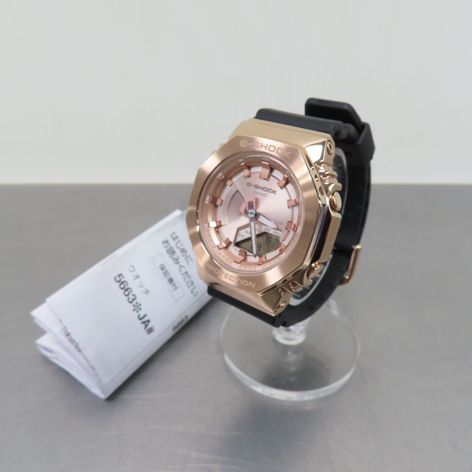 美品 カシオ CASIO G-SHOCK GM-S2100PG ピンクゴールド 動作品 G