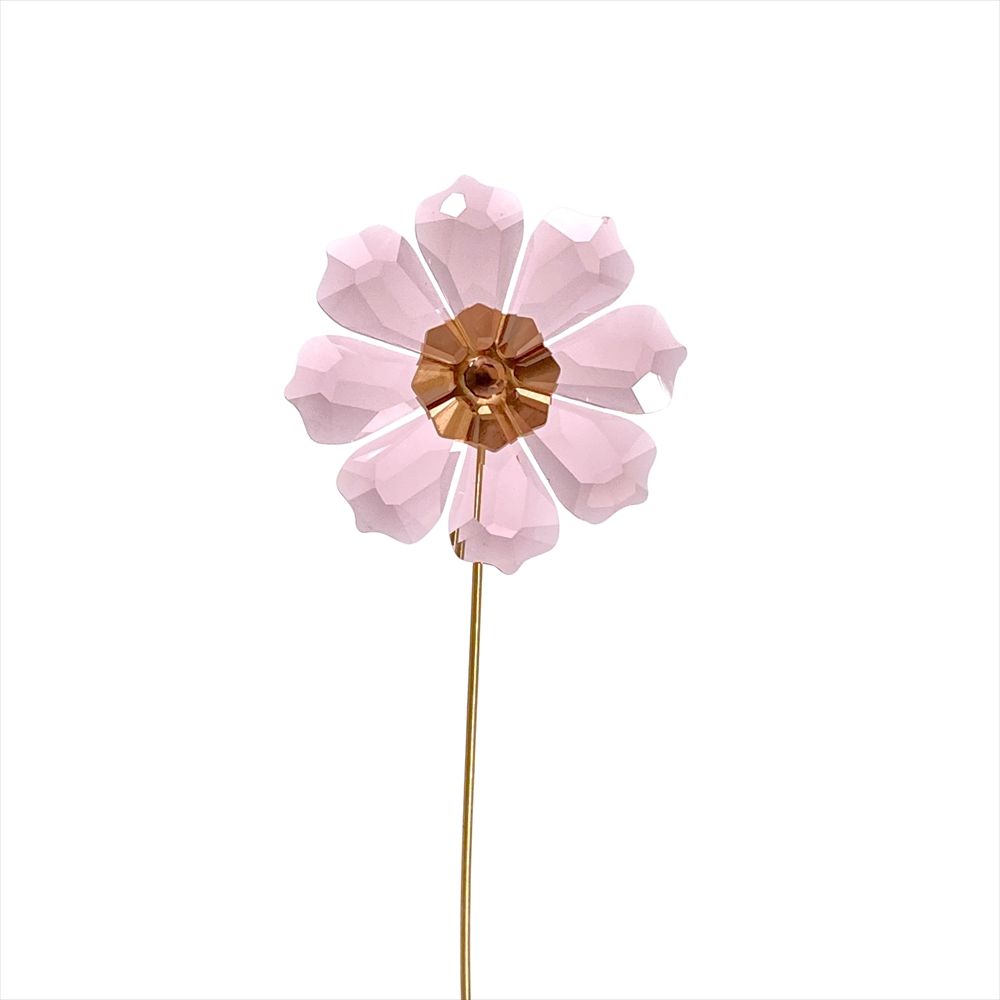 スワロフスキー SWAROVSKI ガーデンテイルズ コスモス オブジェ 置物 5557801 クリア 花 フラワー