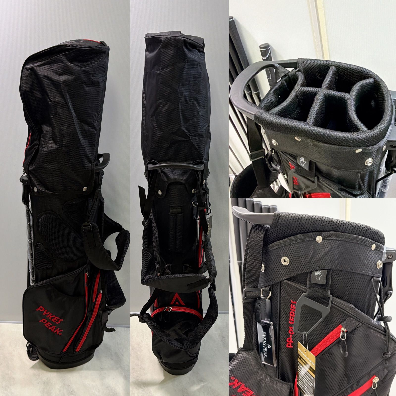 新品グリップ 新品バッグ 激レアレフティ XXIO 豪華11本 ゴルフクラブ