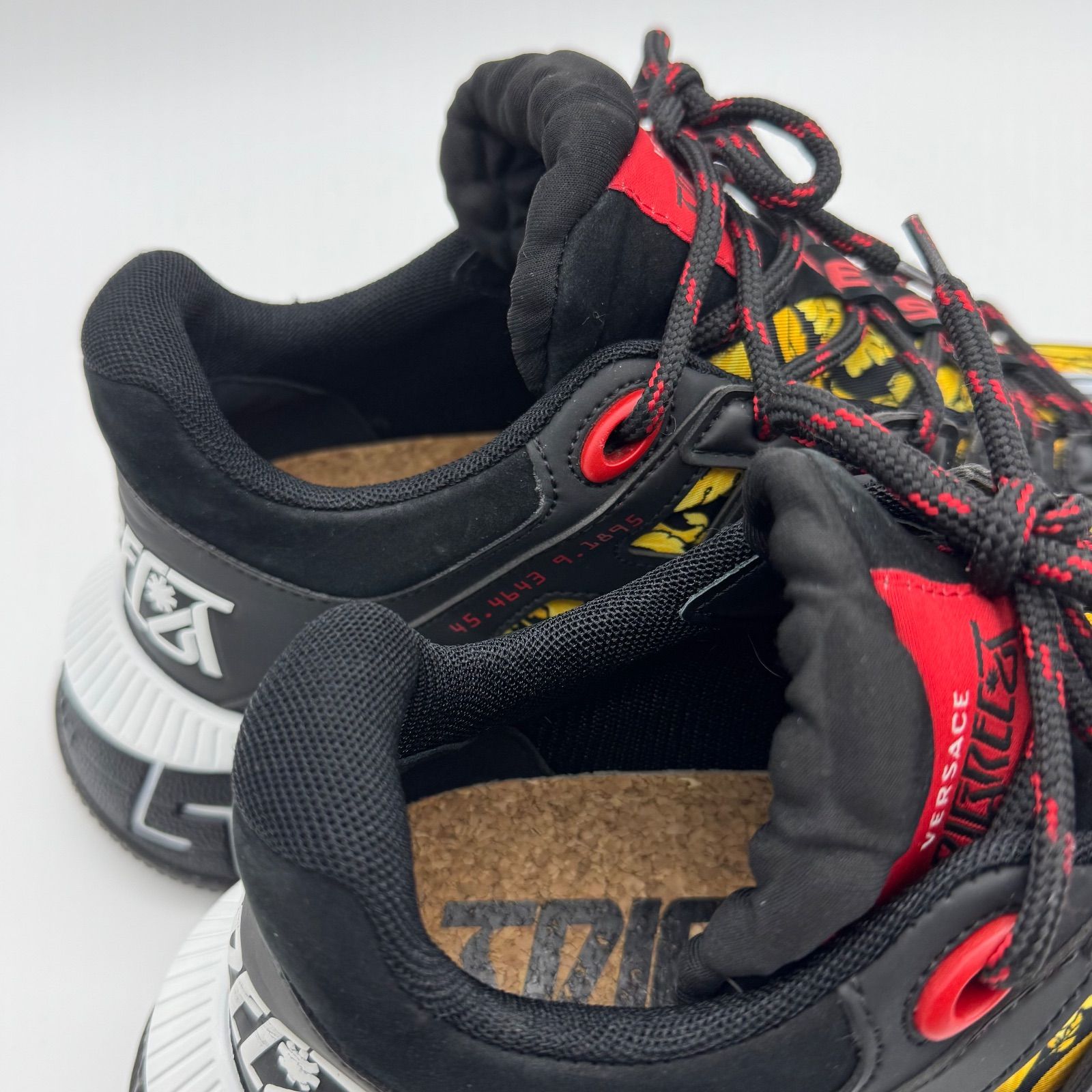 箱付き】VERSACE ヴェルサーチ スニーカー 靴 トライグレカ 42