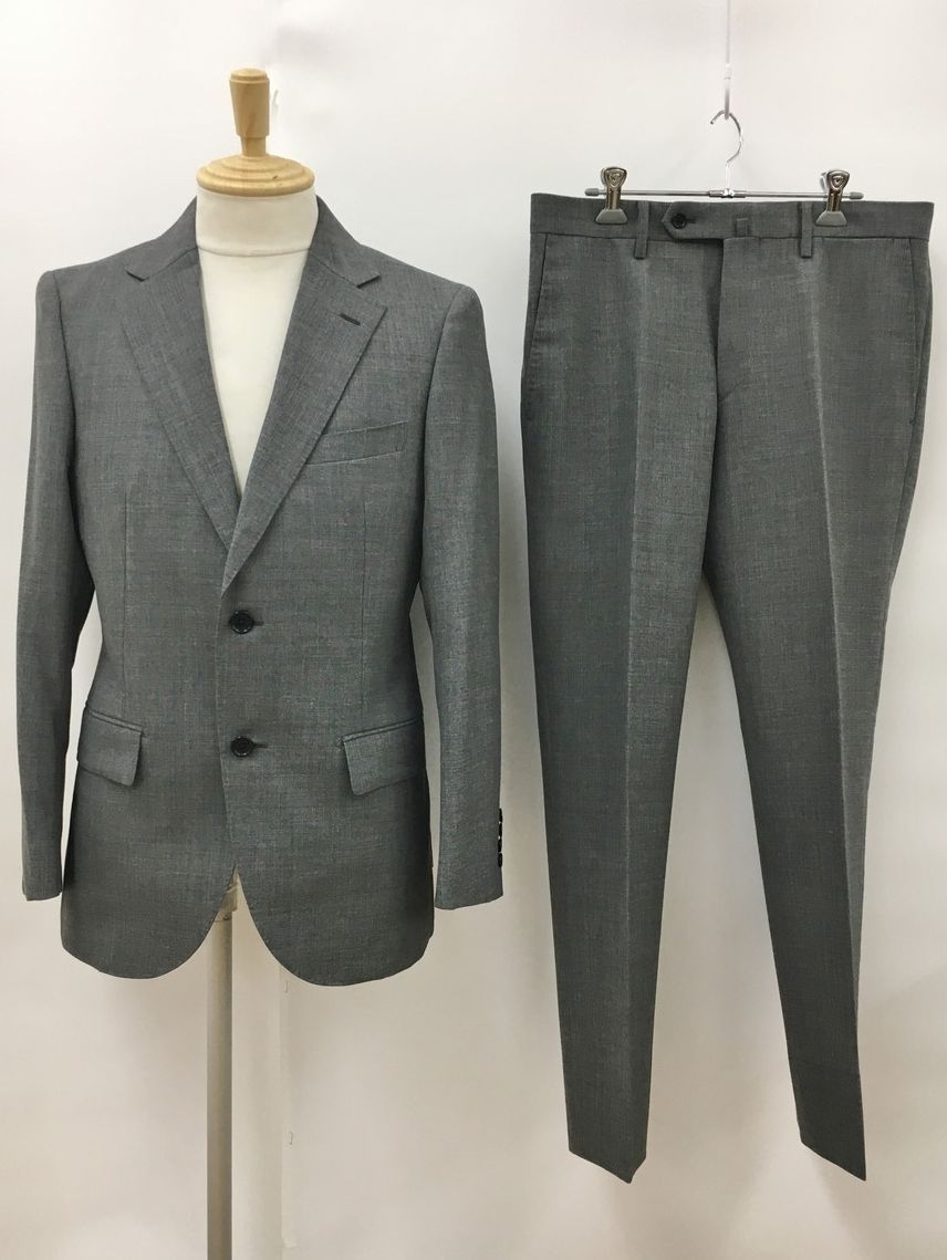 マッキントッシュフィロソフィー×マーティンソン スーツ 38 R 40 長袖 グレー Martin Sons-Co.