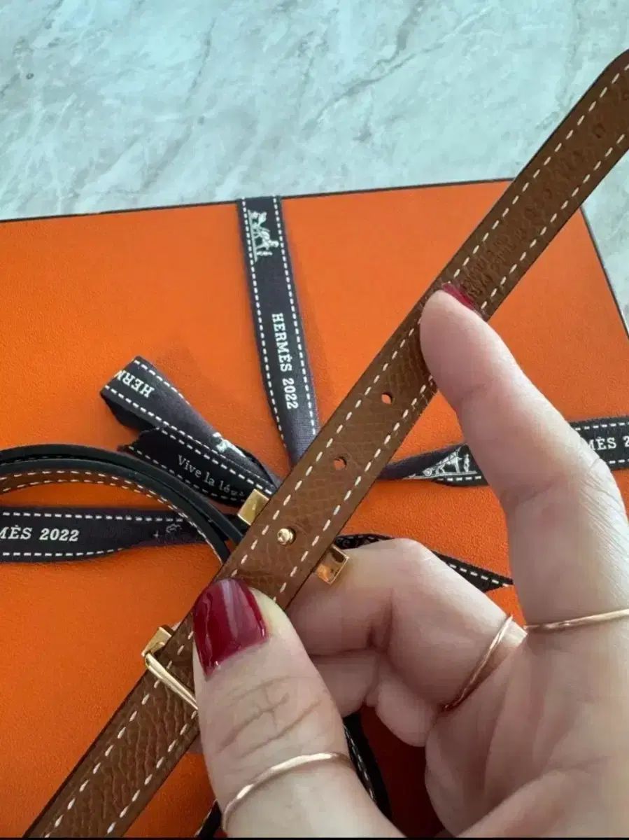 エルメス ポーカー ベルト ブラック GOLD リバーシブル 13 mm 75 ゴールド