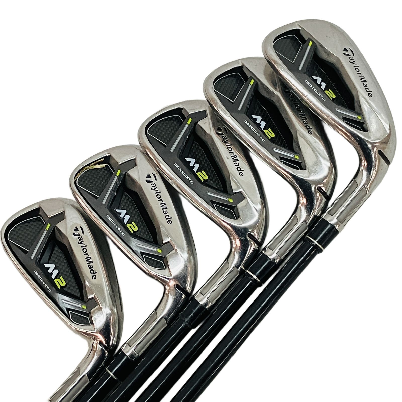TaylorMade M 2 アイアン 6-PW 5本セット TM 7-217 Sフレックス 2017年モデル ゴルフ クラブ テーラーメイド