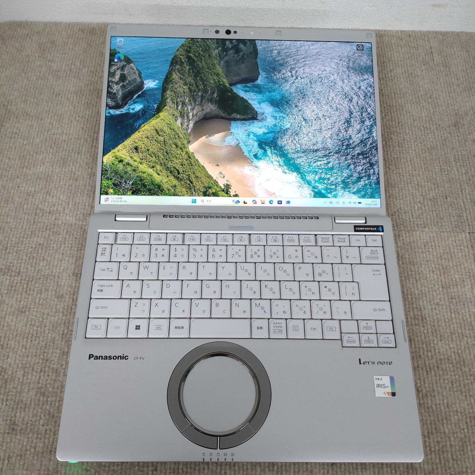 Panasonic CF-FV 1 | I 5-1145 G 7 16 GB Win 11 14型 カメラ内蔵 バッテリー良好 無線LAN NB 194