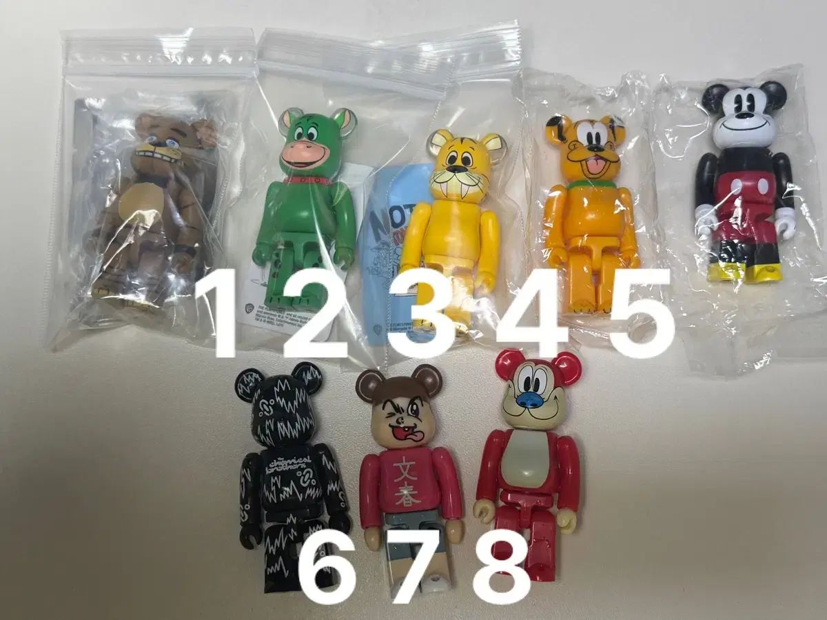 BE RBRICK ベアブリック キャラクター コラボ フィギュア