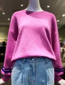 オッズセカンド バッグ ストラップ パステルピンク ウールニット ポール1267