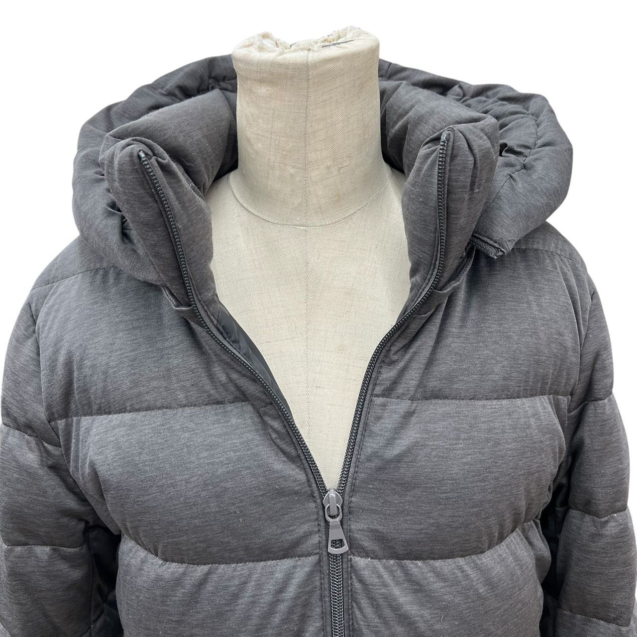 UNIQLO ユニクロ ストレッチダウンコート ジャケット グレー系 XL 212 